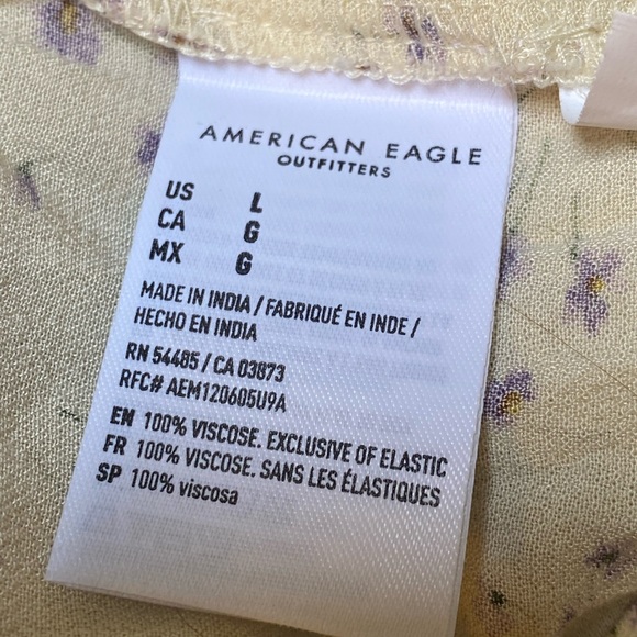 ***Final Sale***American Eagle Long Sleeve Floral Print Blouse. - Picture 6 of 7